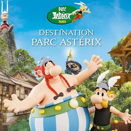 Family Close To Chantilly, Asterix, Cdg Villa Chaumontel